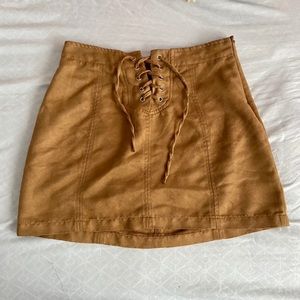 Brown skirt